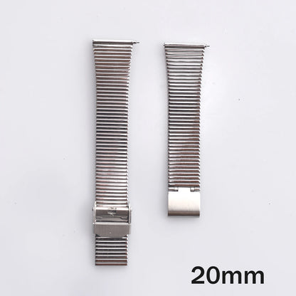 Bracelet de montre poli 18mm 20mm 22mm, bracelet en acier inoxydable à dégagement rapide, ceinture de remplacement universelle