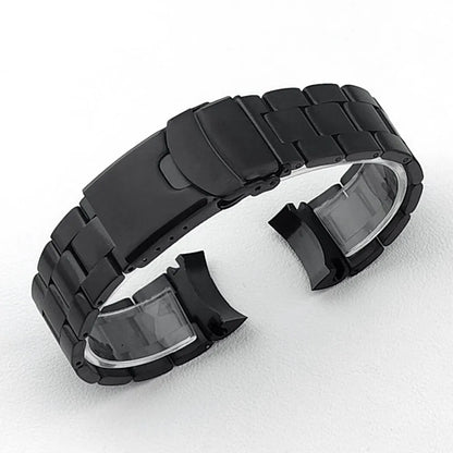 Men's Solid Stainless Steel Sport Bracelet, 22mm, SRPD SKX007/SKX009 SRPD63K1, Jubilee Curved End Bracelet