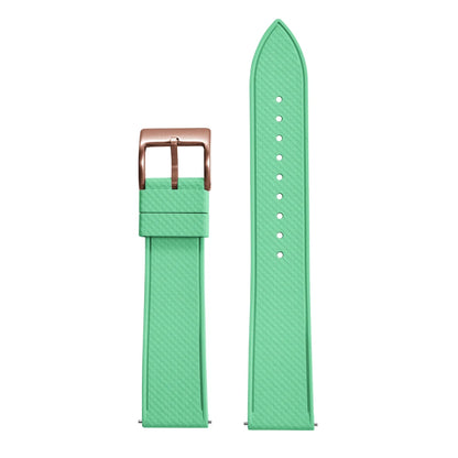 Premium FKM Rubber Watch Band 20mm 22mm Quick Release Diving Waterproof Watch Straps Soft Durable Unisex FPM Bracelets