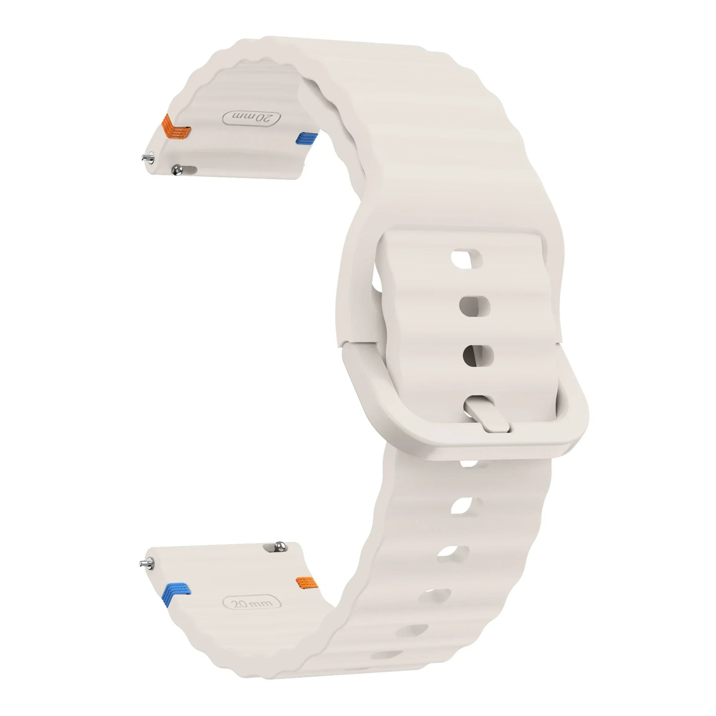 20/22mm Music Watchband for Garmin Forerunner 265 165 245 255 645, for Garmin Vivoactive 3 4 5/Venu 3 sq 2 Plus/Approach S12