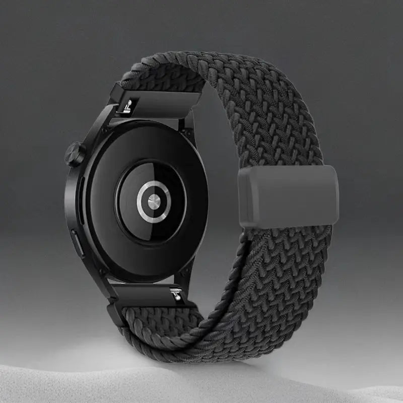 Cinturino magnetico in nylon da 18/20/22mm, 1 pezzo, per Samsung Watch4/5/6/7 Huawei GT4/GT3/Watch 4/Amazfit GTR4/stratos/Garmin Venu/Fenix 7