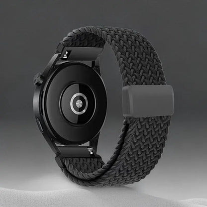 Cinturino magnetico in nylon da 18/20/22mm, 1 pezzo, per Samsung Watch4/5/6/7 Huawei GT4/GT3/Watch 4/Amazfit GTR4/stratos/Garmin Venu/Fenix 7