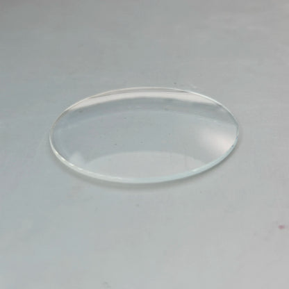 Double-domed round crystal watch glass, 2.0mm thick edge, 30mm to 38.5mm, for watchmakers