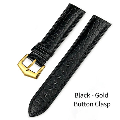 Luxurious Crocodile Leather Watch Strap, 20mm 19mm 21mm 22mm, for Patek Philippe 5227 5146 5147, American Alligator Watch Band