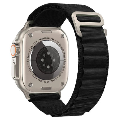 Bracelet à boucle alpine pour Apple watch Ultra 3 2 bandes 49mm 45mm 44mm 40mm 41mm 46mm 42mm Bracelet iWatch série 11 10 SE 9 8 7 6 5 4