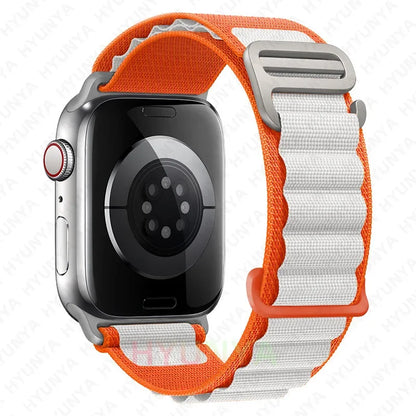 Cinturino per Apple Watch, bracciale alpino per cinturino Apple Watch Ultra 2 3, cinturino 45mm 49mm 42mm 46mm 44mm 41mm 40mm, cinturino Iwatch serie 11 9 8 7 SE 10