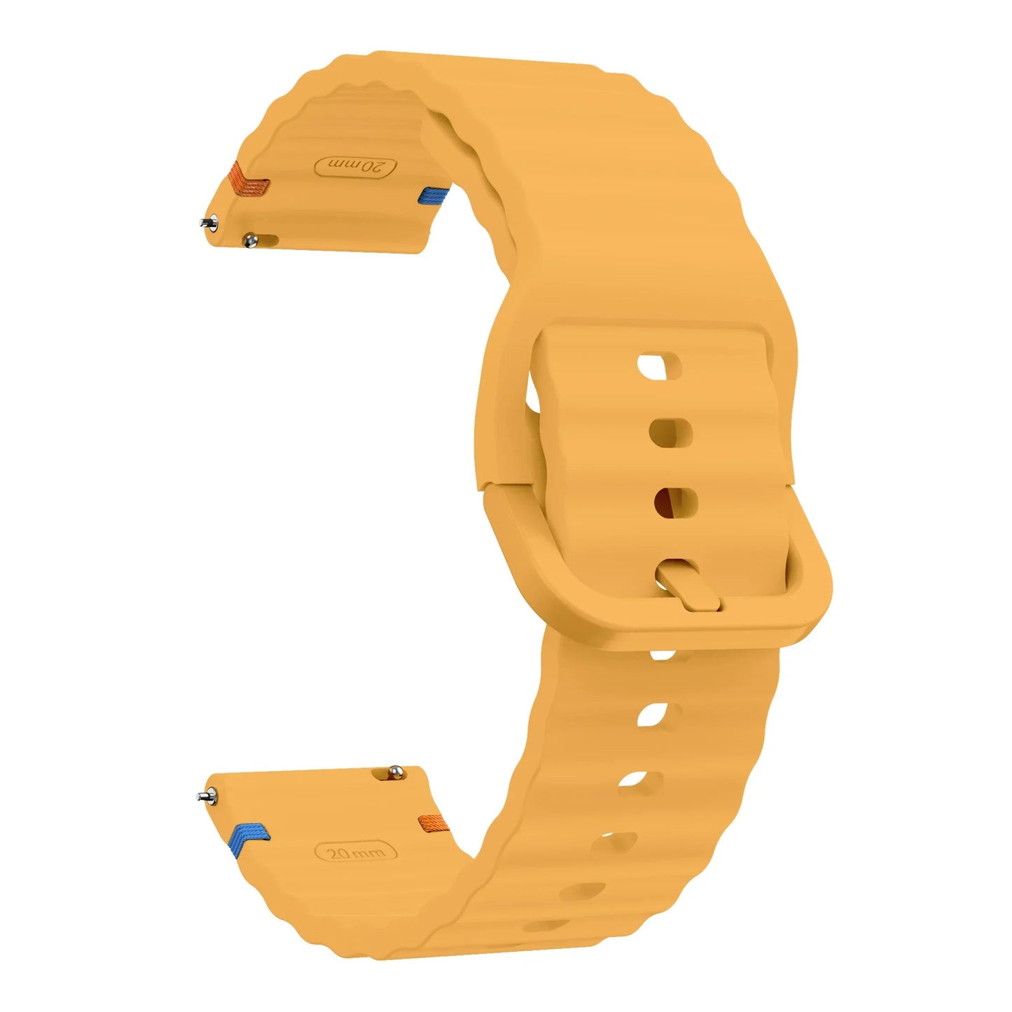 20/22mm Music Watchband for Garmin Forerunner 265 165 245 255 645, for Garmin Vivoactive 3 4 5/Venu 3 sq 2 Plus/Approach S12