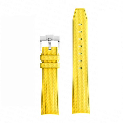 Bracelet de montre pour Omega X Swatch Joint MoonSwatch, pour Seamaster 300 hommes femmes 20mm caoutchouc Silicone extrémité incurvée