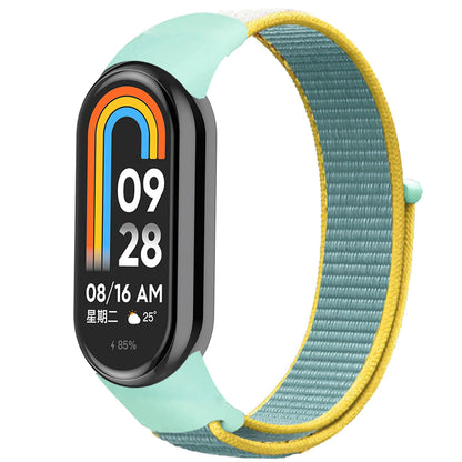 Bracelet à boucle en Nylon pour xiaomi Mi Band 10 9 8, Bracelet de remplacement, pulsera Xiaomi Smart Band 10 9 8 NFC
