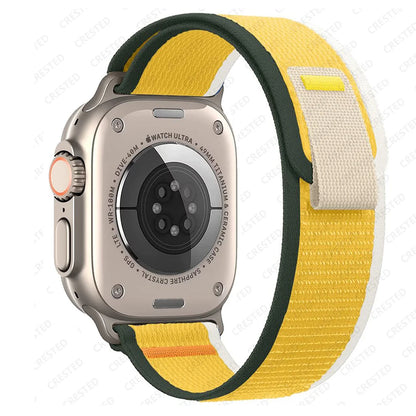 适用于 Apple Watch Ultra 3 2 的 Trail 回环式表带，49mm 46mm 44mm 45mm 40mm 41mm 42mm，兼容 iWatch 系列 11 10 SE 9 8 7 的表带 Correa