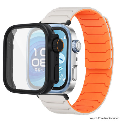 Étui + bracelet pour Huawei Watch Fit 5 4/4 Pro, bracelet en Silicone souple anti-transpiration pour Huawei Fit 3 ToUltra Cover