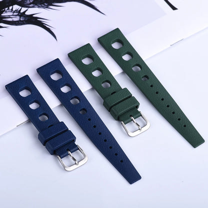 20mm 22mm bracelets tropicaux nouveau Design fluororubber FKM bracelets de montre à dégagement rapide FPM bracelets de montre pour montres de plongée accessoires