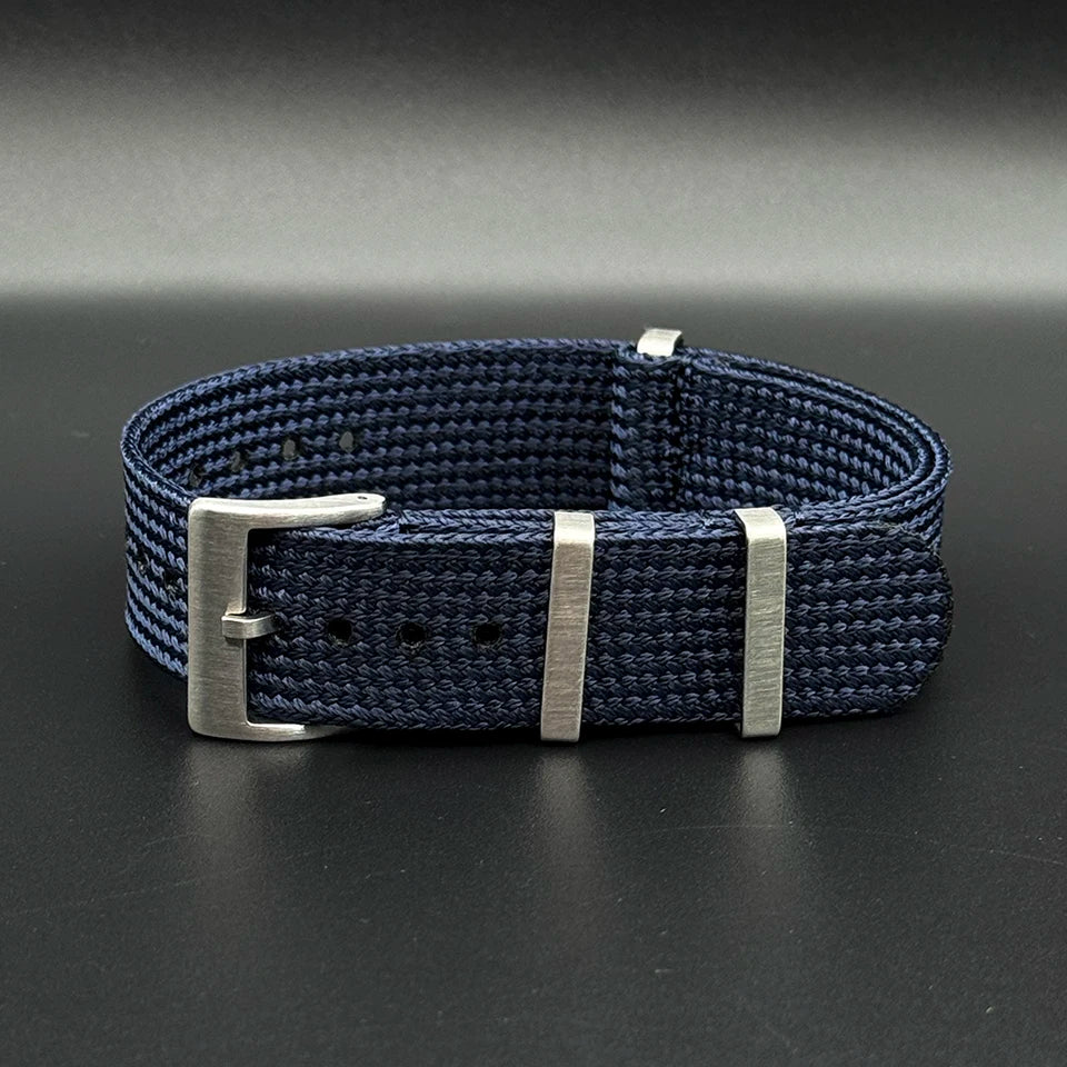 Bracelet de montre Nato en tissu Nylon militaire tissé Vintage, 18/20/22mm, pour Omega Longines Citizen Seiko, Bracelet universel de l'armée