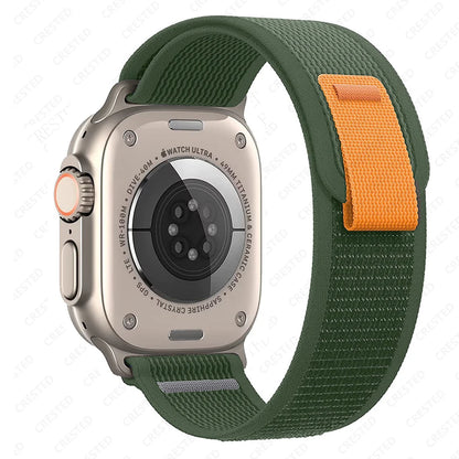 适用于 Apple Watch Ultra 3 2 的 Trail 回环式表带，49mm 46mm 44mm 45mm 40mm 41mm 42mm，兼容 iWatch 系列 11 10 SE 9 8 7 的表带 Correa