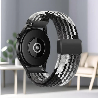 Cinturino magnetico in nylon da 18/20/22mm, 1 pezzo, per Samsung Watch4/5/6/7 Huawei GT4/GT3/Watch 4/Amazfit GTR4/stratos/Garmin Venu/Fenix 7
