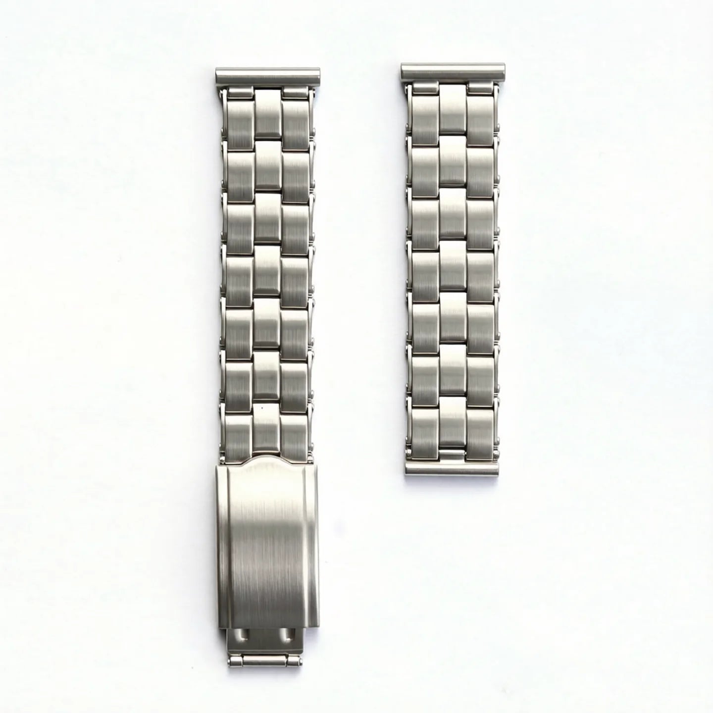 18/19/20mm Solid Link Vintage Rivet Bracelet Stainless Steel Watch Band