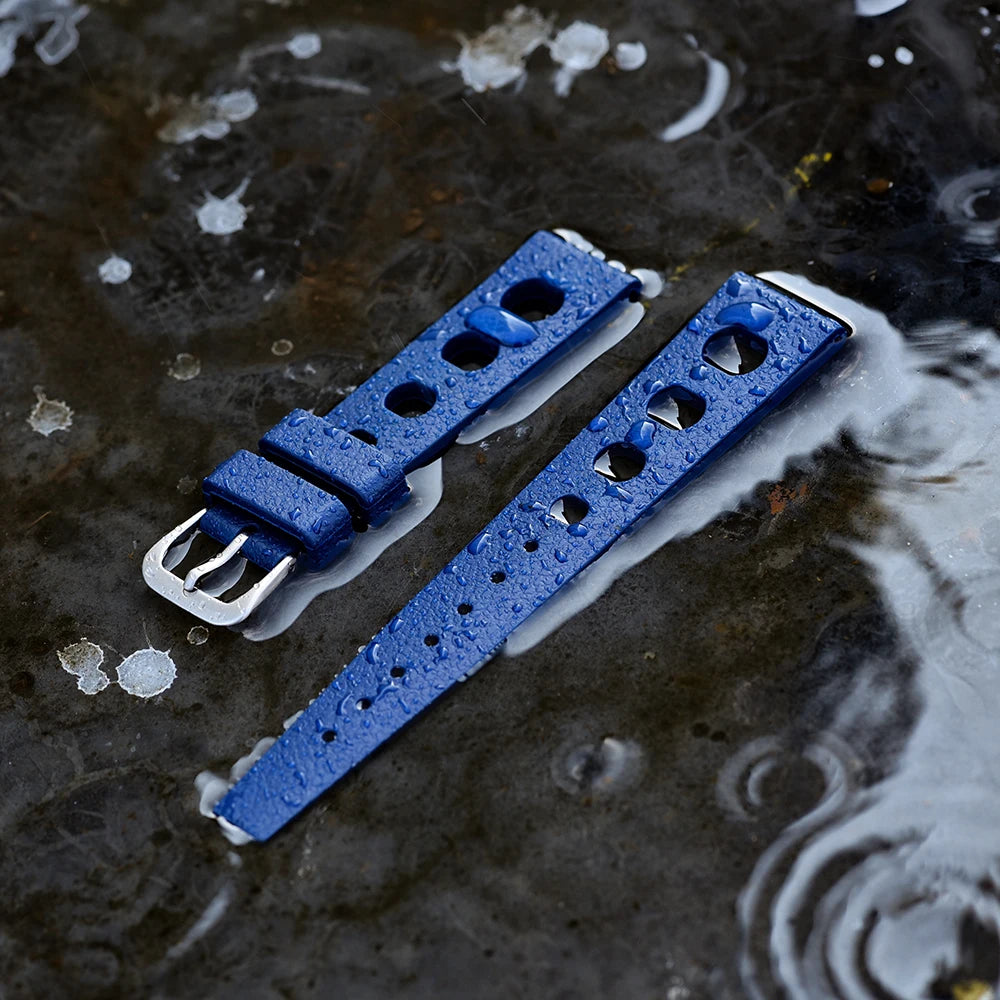 Nuovo design cinturino per orologio tropicale FPM/FKM da 20 mm e 22 mm, cinturini in gomma a sgancio rapido per orologi Omega Tudor S-Eiko, accessori