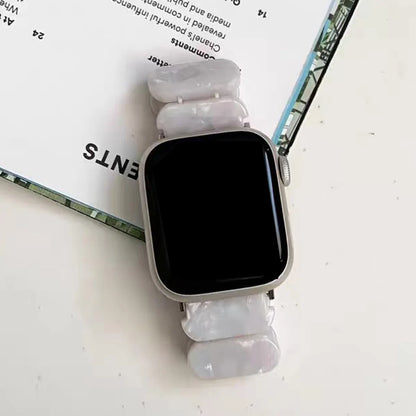 Cinturino in resina per Apple Watch 10, 40 mm, 44 mm, 46 mm, 49 mm, 45 mm, 41 mm, cinturino in nylon per iWatch Correa Series 11 9 8 7 SE Ultra2 3