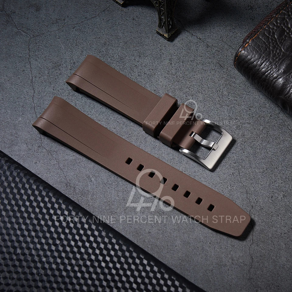 Bracelet de montre en caoutchouc FKM 20 mm, luxe, sport, pour Tudor Black Bay 58 BB58, modèles M79680/79730/70300.