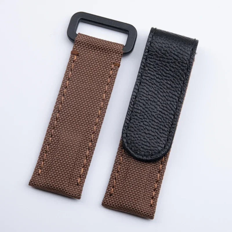Bracelet de montre universel en Nylon, accessoires universels pour Tudor/Omega/Rolex/IWC/Tissot Daytona SUBMARINER, bracelet en toile de Nylon, 20mm