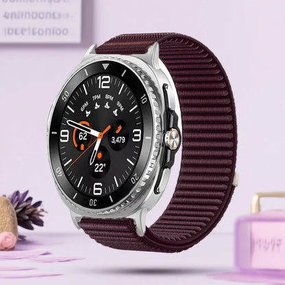 Bracelet de montre tressé élastique en Nylon, pour Samsung Galaxy Watch8 Band 40mm 44mm/Galaxy Watch 8Classic 46mm/Ultra 2025