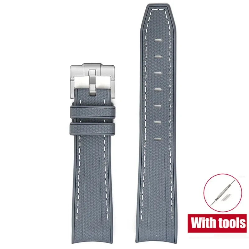 Bracelet de plongée Joint MoonSwatch 20mm pour Omega X Swatch hommes femmes Arc extrémité incurvée Bracelet en caoutchouc TPU pour outils de Bracelet de montre Rolex
