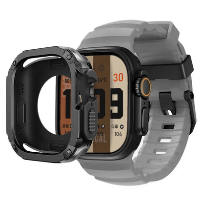 Cinturino + Custodia per Apple Watch 46mm 45mm 44mm 40 41mm per Iwatch Series 6 5 4 SE Accessori