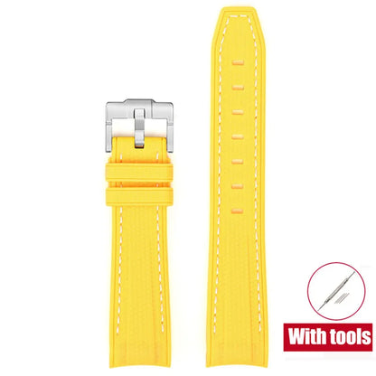 Diving Strap for Omega X Swatch, 20mm, MoonSwatch Joint, for Men and Women, Peripheral, Curved End, TPU Rubber Strap for Rolex, Watch Strap Tools