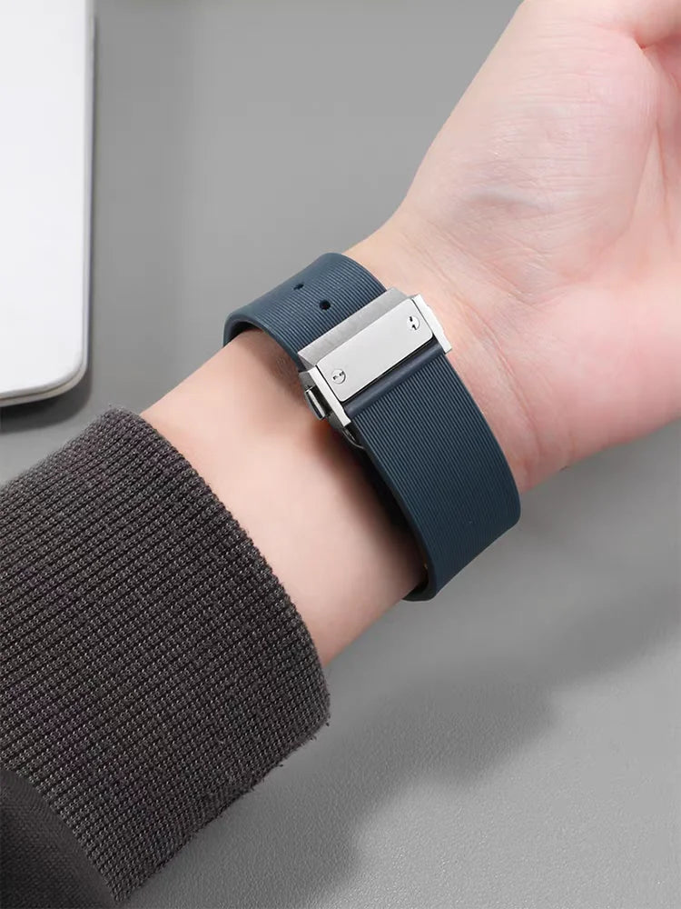 13x20 16x21 16x23 19x26mm pour Hublot Big Bang classique Fusion Bracelet de montre élastique homme femmes Bracelet accessoires de remplacement