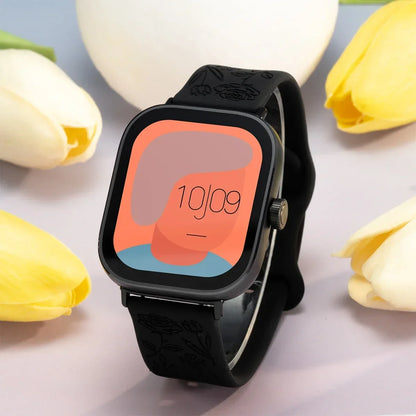 Carved Strap for Redmi Watch 6 5 4, Magnetic Silicone Bracelet for Redmi Watch 5 Active 3 Lite 5 Lite 3 Active