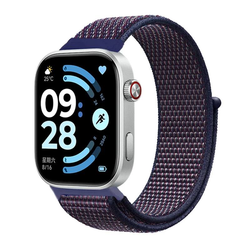 Bracelet de remplacement en nylon respirant pour Redmi Watch 6 5 4, accessoires de sport, sangle Correa pour la série Redmi Watch