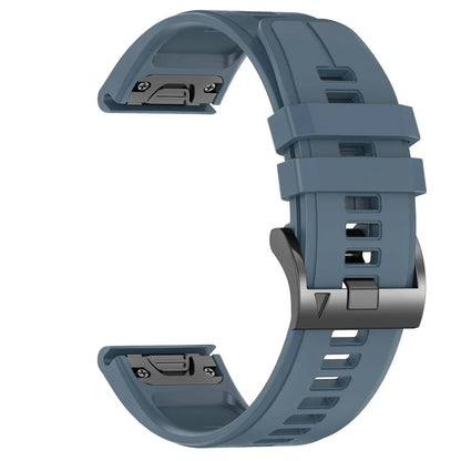 Bracciale in silicone QuickFit 22 26 mm per Garmin Fenix 5 5X Plus 6X 7 7X Pro Quatix 8 Fenix 8 Pro 51 mm 47 mm Epix, cinturino sportivo da esterno