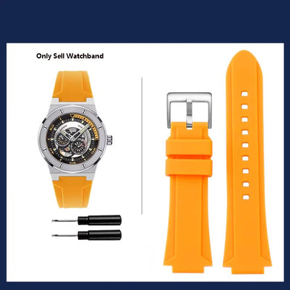 Bracelet de montre en caoutchouc étanche, bracelet de montre de sport, marque I.w Carnival, original, 589g, 618g, 612g, 619g