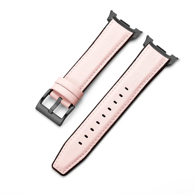 Leather Strap for Samsung Galaxy Watch 8 40 44mm /8 Classic 46mm, Sports Strap for Galaxy Ultra 2026 9 47mm, Professional Style