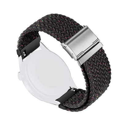 Bracelet à boucle tressée en Nylon, 20/22mm, pour Garmin Forerunner 265 55 965 165, Bracelet de Sport Garmin Venu 3/2 Vivoactive 5