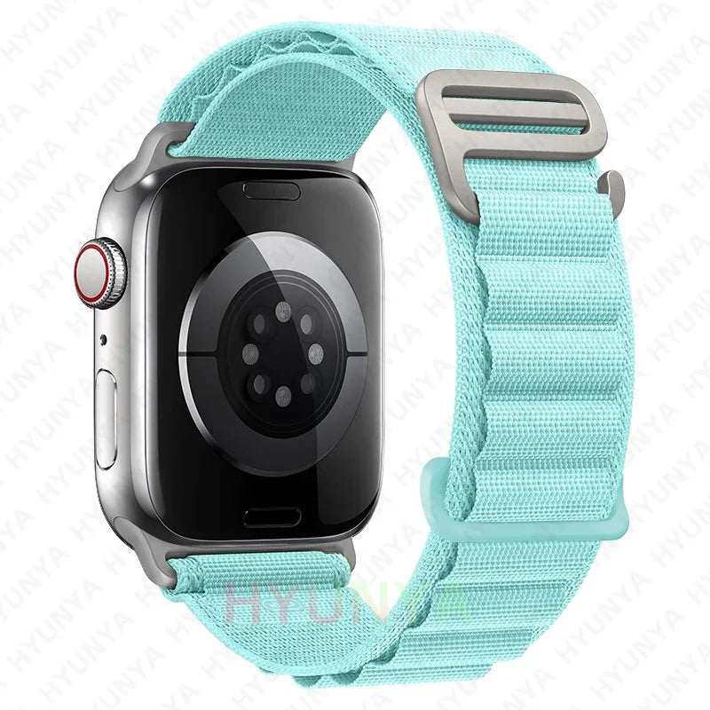 Cinturino per Apple Watch, bracciale alpino per cinturino Apple Watch Ultra 2 3, cinturino 45mm 49mm 42mm 46mm 44mm 41mm 40mm, cinturino Iwatch serie 11 9 8 7 SE 10