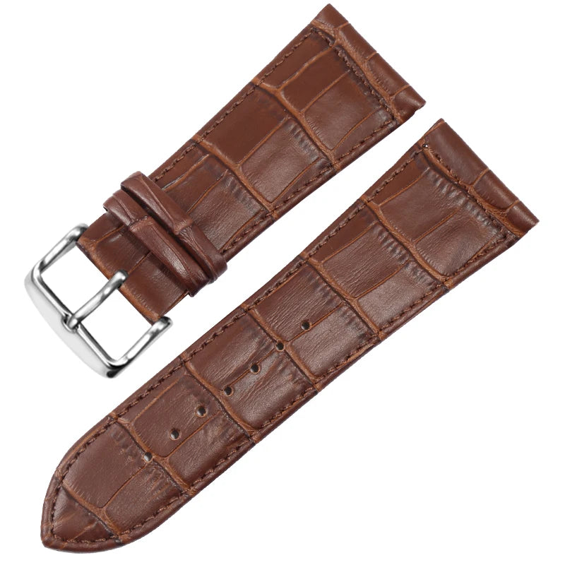 YOPO bracelet de montre en cuir véritable adapté à la montre Franck Muller 22 26 30mm 6002M 6000H bracelet de montre pour hommes et femmes