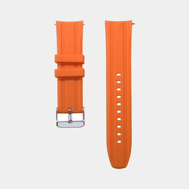 20mm 22mm Quick Release Soft Silicone Sport Watch Strap for Samsung S3 and Huawei GT
