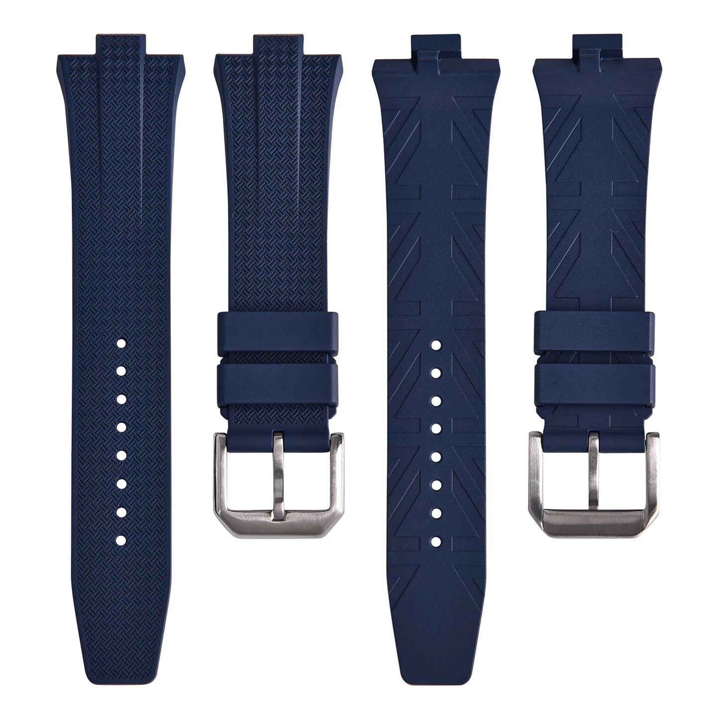 Nuovo cinturino in gomma fluorurata da 9 mm per Citizen NJ0150 NJ0151 ME Series FKM con estremità convessa a sgancio rapido