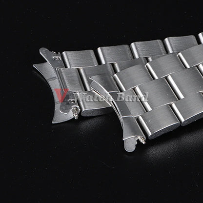 Gebogener Endadapter 12/14/16/18/19/20/22/24 mm für Edelstahl-Uhrenarmbandanschluss Rolex für Seiko-Uhrenarmbandzubehör