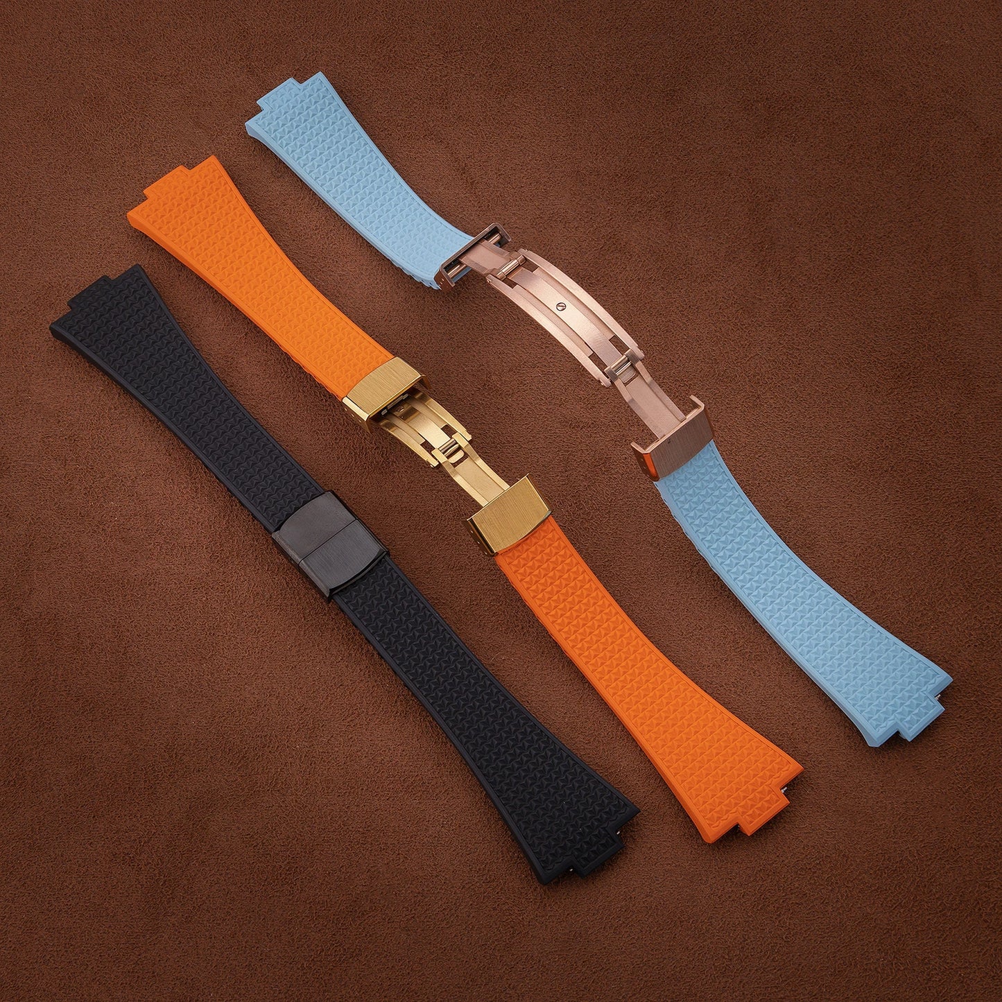 CTS Rubber strap for TISSOT PRX Powermatic 35mm 40mm 11mm 12mm Quick Release Spring Bar Watch Straps FKM Black Navy