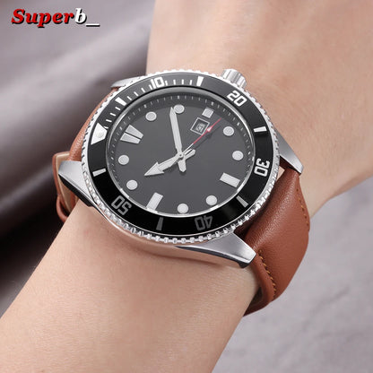 Bracelet de montre de remplacement en PU souple de 14 mm, 16 mm, 18 mm, 20 mm, 22 mm, 24 mm, bracelet de montre décontracté pour homme avec boucle en acier inoxydable
