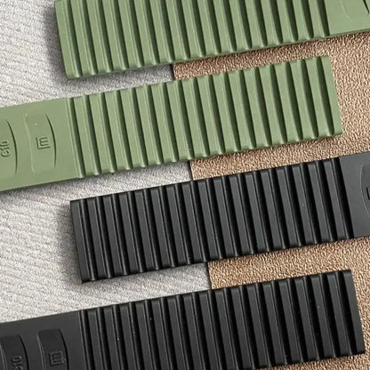 Nouveau Compatible avec Pate Philippe véritable Aquanaut Nautilus 5164/5167/5168/5968 hommes montre bracelet en caoutchouc fluoré Wacth bandes 2025