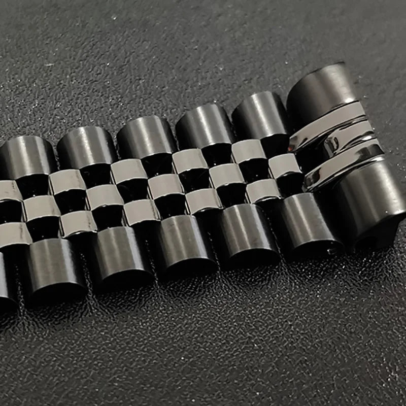 セイコー ダイバーズウォッチ「タートル」シリーズ（SRP773/4/6/7/8）用時計パーツ、5連ジュビリーステンレススチール製交換用ブレスレット