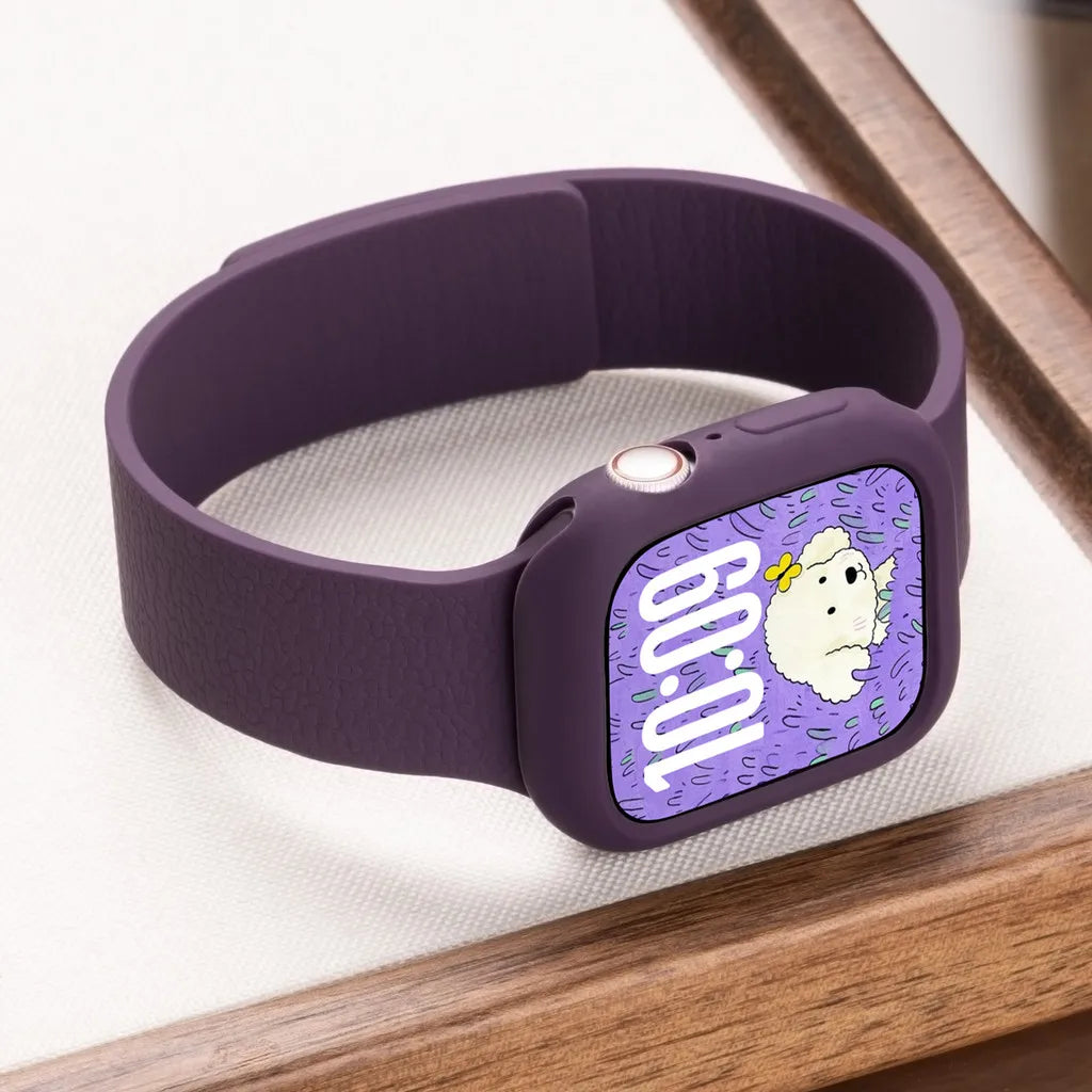 Étui et bracelet en silicone souple pour Apple Watch Ultra 49mm 46mm 44mm 40mm 45mm 41mm pour IWatch Series 6 SE 7 8 9 10 11