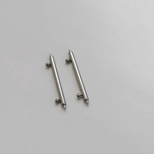 2 Pcs Watch Band Double Flange Pin 1.78mm Thickness 16mm-24mm Length Quick Release Spring Bar ND1