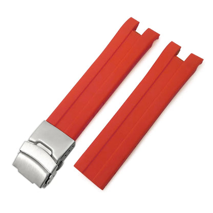 Bracelet de montre en caoutchouc de haute qualité, 21mm, adapté à Tissot T076 T076.417, coloré, doux, étanche, en Silicone naturel, bracelet de montre de sport