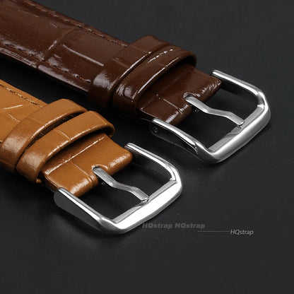 Bracelet de montre en cuir pour hommes femmes 12mm 14mm 16mm 18mm 19mm 20mm 21mm 22mm bracelet de montre bracelet de montre en cuir de remplacement universel