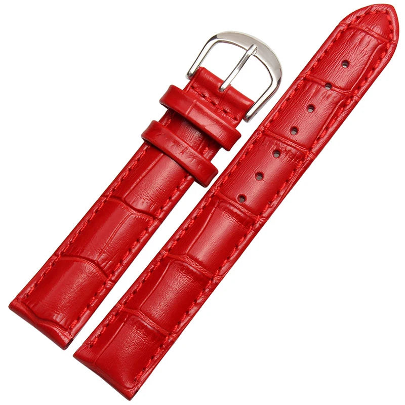 Genuine Leather Watch Strap for Men and Women, Watch Band, Black Brown, Rossini, 818573, 818574, 5613, 517768 mol, Citizen, 12mm, 14mm, 16mm, 18mm