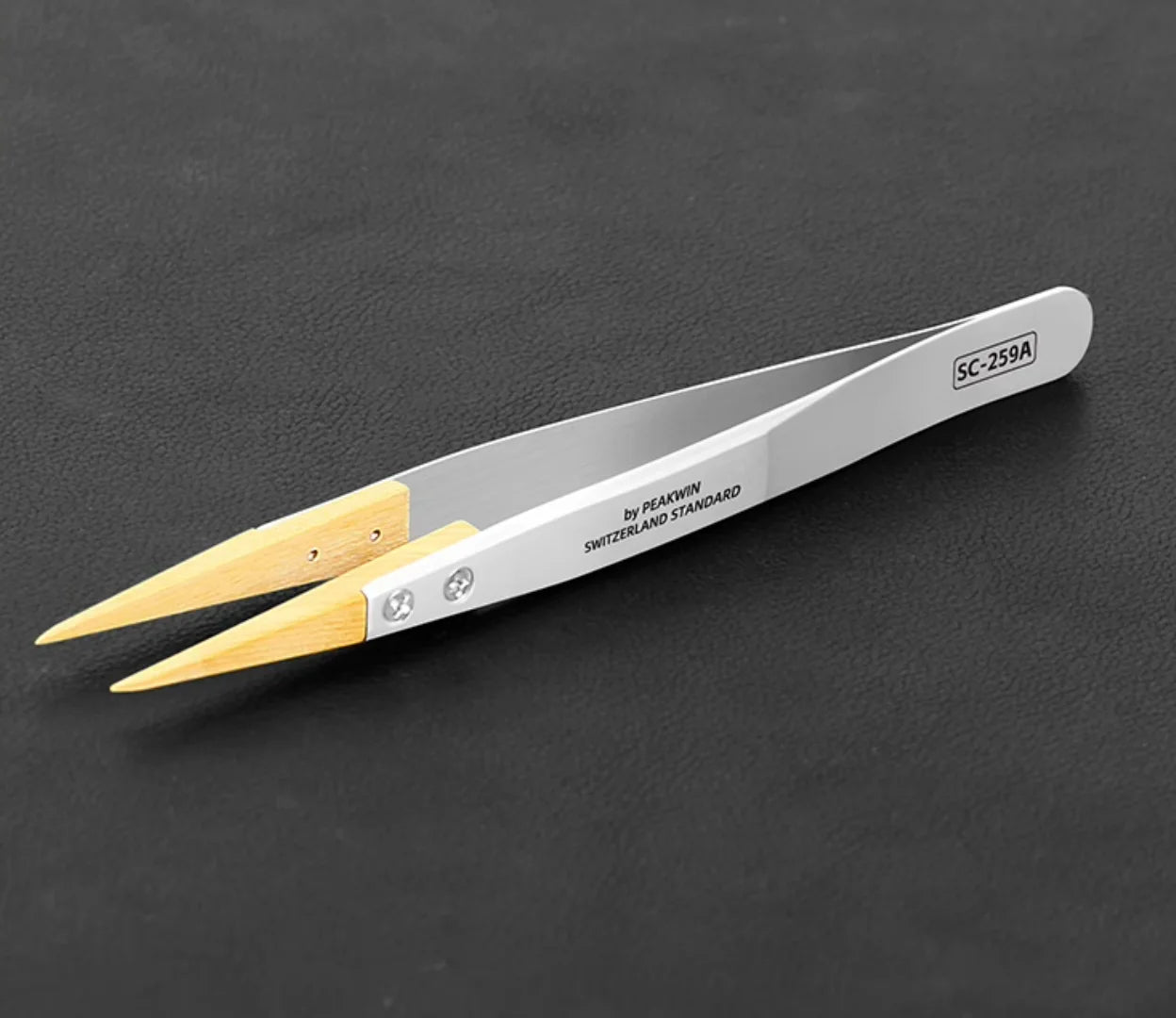 Pincettes en buis, pincettes antimagnétiques de précision, pièces isolées et non endommagées, outils de réparation de montres